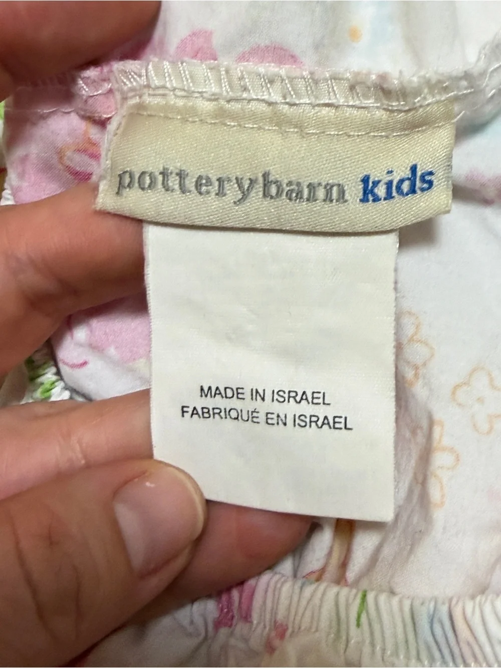 Pottery Barn Kids pottery including fitted